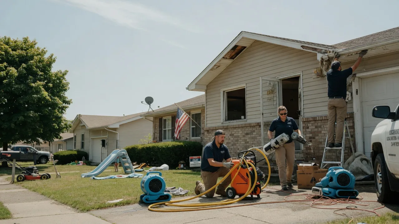 Water Damage Restoration in Como, TX near me